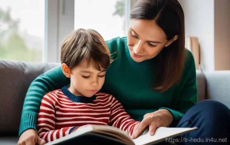 아이와 함께하는 감정일기 쓰기 - **A young child's vibrant emotion journal revealing their inner world.**
A bright, close-up shot... 아이와 함께하는 감정일기 쓰기 - **A young child's vibrant emotion journal revealing their inner world.**
A bright, close-up shot...